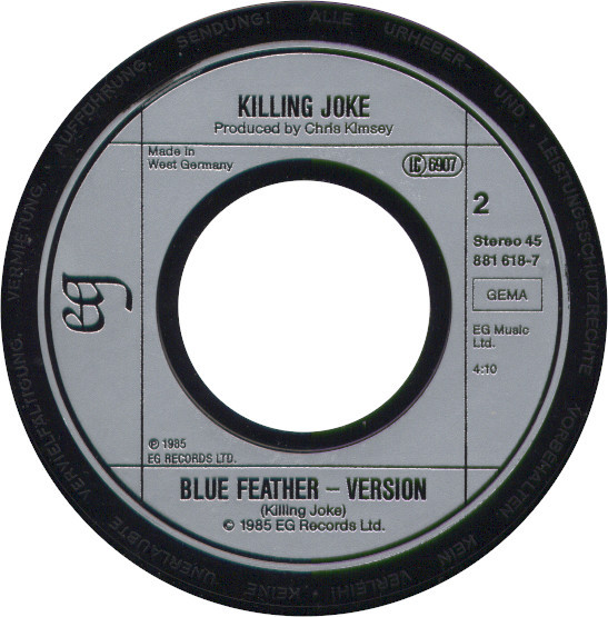 Killing Joke - Love Like Blood (7