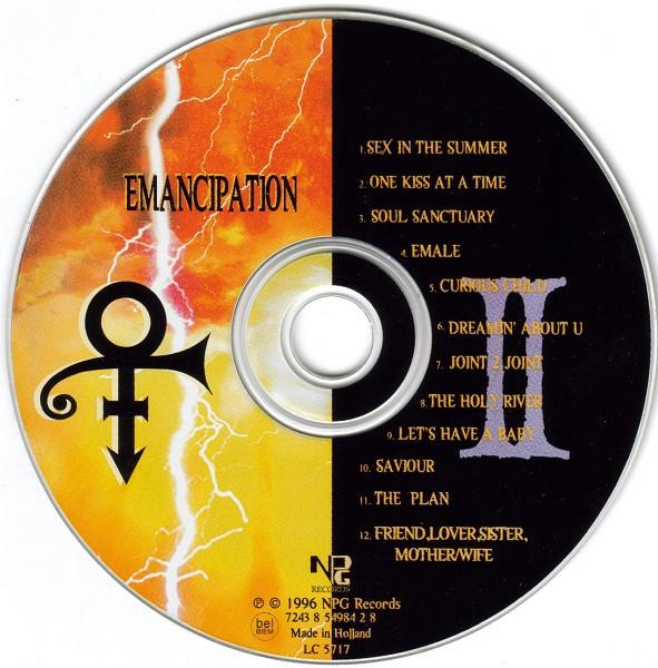 The Artist (Formerly Known As Prince) - Emancipation (3xCD, Album)