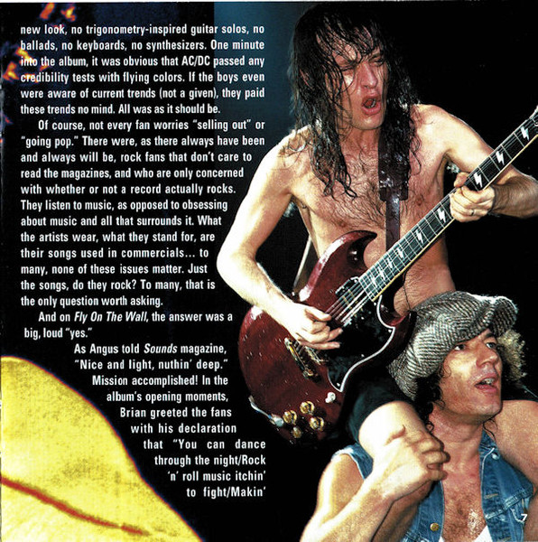 AC/DC - Fly On The Wall (CD, Album, Enh, RE, RM, Dig)