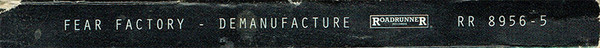 Fear Factory - Demanufacture (CD, Album, Dig)