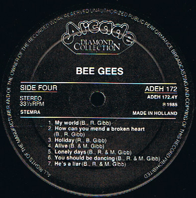 Bee Gees - The Complete Hit-Album (2xLP, Comp)