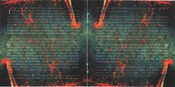 Jethro Tull - Through The Years (CD, Comp)