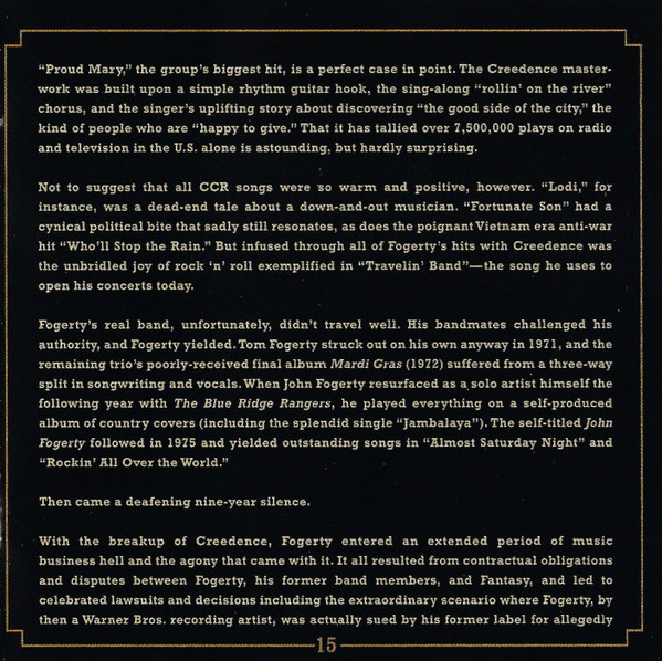 John Fogerty - The Long Road Home (The Ultimate John Fogerty · Creedence Collection) (CD, Comp, RM)