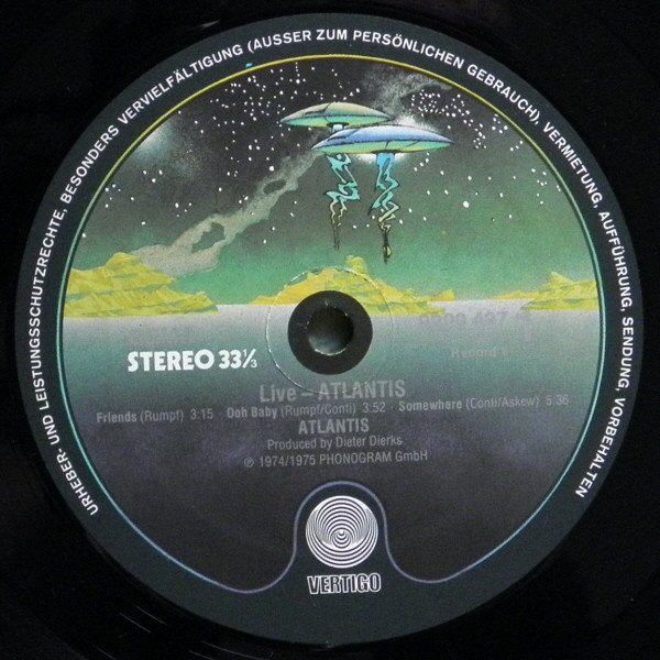 Atlantis (12) - Live (2xLP, Album)