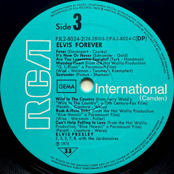 Elvis* - Elvis Forever (32 Hits And The Story Of A King) (2xLP, Comp, Gat)