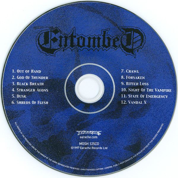 Entombed - Entombed (CD, Comp)