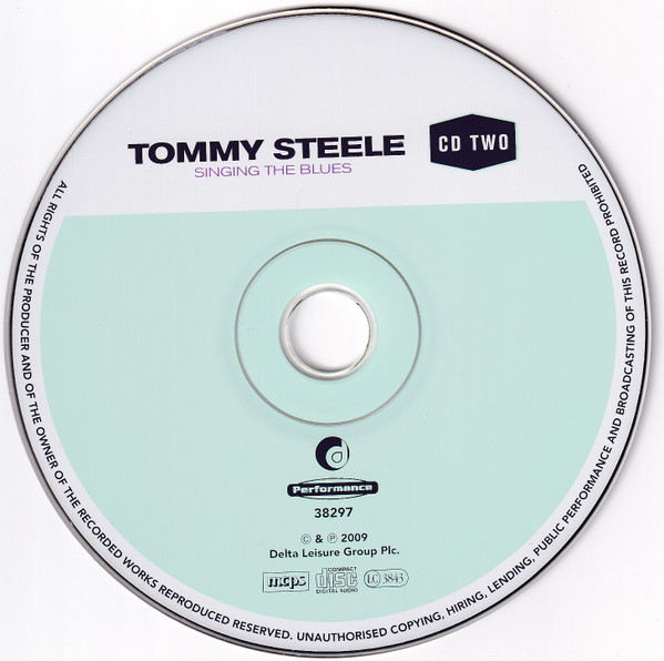 Tommy Steele - Singing The Blues (2xCD, Comp)