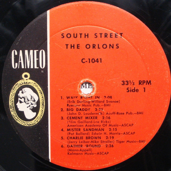 The Orlons - South Street By The Orlons (LP, Mono, Styrene, Mon)