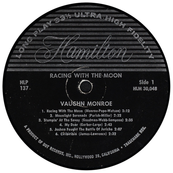 Vaughn Monroe - Racing With The Moon (LP, Comp, Mono)