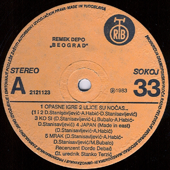 Beograd (2) - Remek Depo (LP, Album)