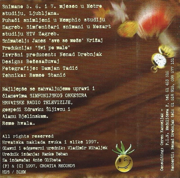 Parni Valjak - Samo Snovi Teku Uzvodno (Cass, Album, Dol)