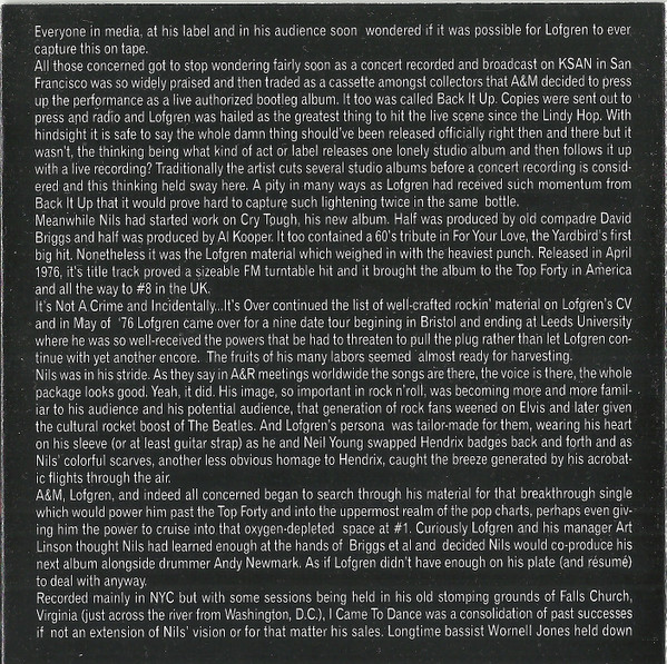 Nils Lofgren - Steal Your Heart (2xCD, Comp)