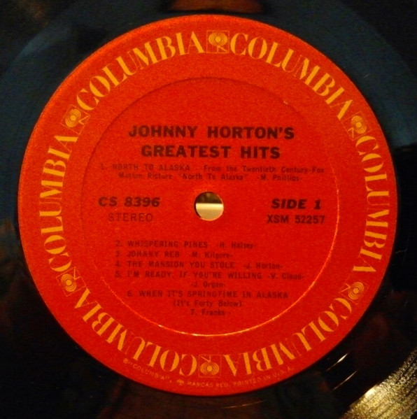 Johnny Horton - Johnny Horton's Greatest Hits (LP, Comp, RP, Ter)