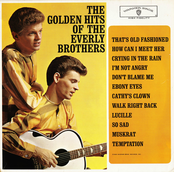 The Everly Brothers* - The Golden Hits Of The Everly Brothers (LP, Comp, RE)