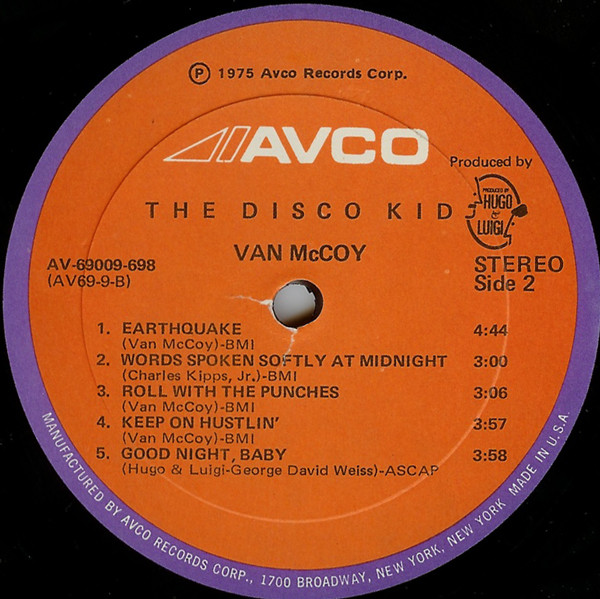 Van McCoy - The Disco Kid (LP, Album)