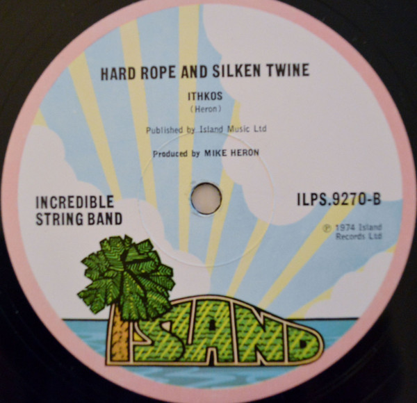 The Incredible String Band - Hard Rope & Silken Twine (LP, Album)