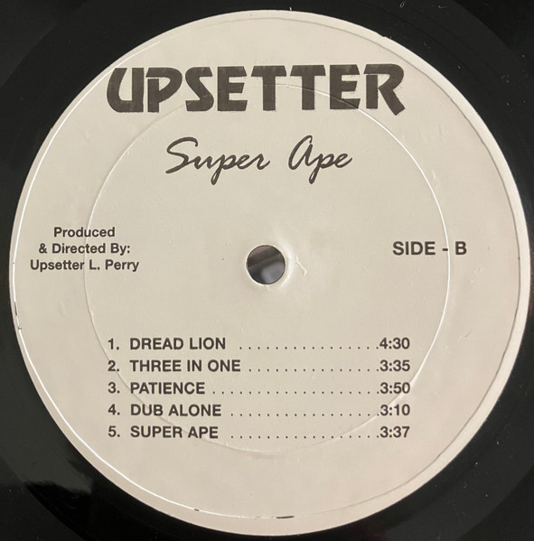 The Upsetters - Super Ape (LP, Album, RP)