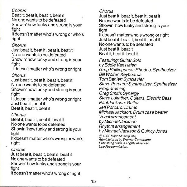 Michael Jackson - Thriller (CD, Album, RP)