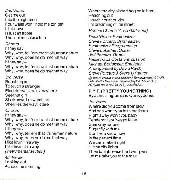 Michael Jackson - Thriller (CD, Album, RP)