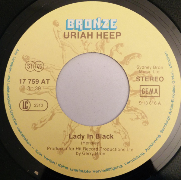 Uriah Heep - Lady In Black (7