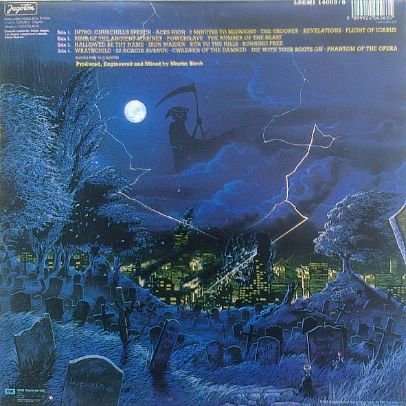 Iron Maiden - Live After Death (2xLP, Album)
