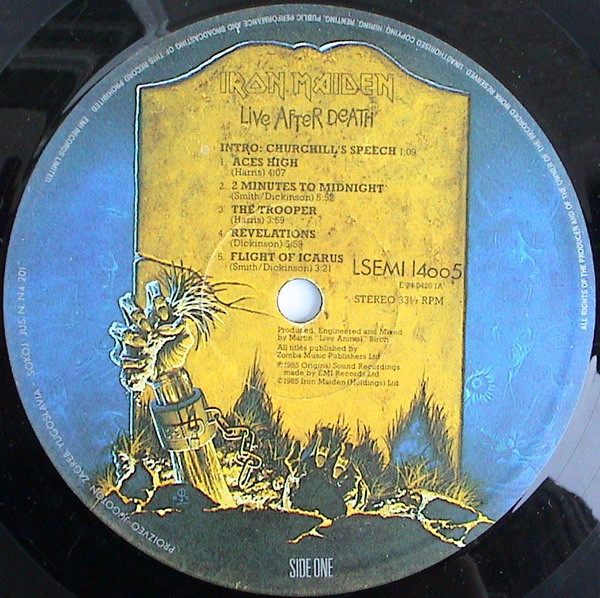 Iron Maiden - Live After Death (2xLP, Album)