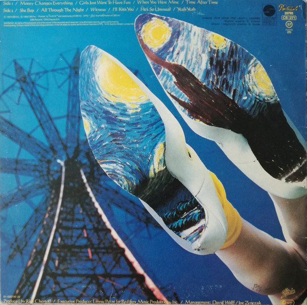 Cyndi Lauper - She's So Unusual (LP, Album)