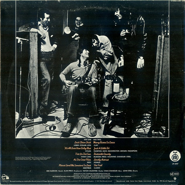 The Original Animals* - Before We Were So Rudely Interrupted (LP, Album, RP)