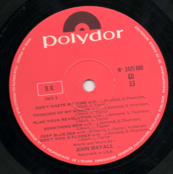 John Mayall - Best Of John Mayall Vol 1 (LP, Comp)