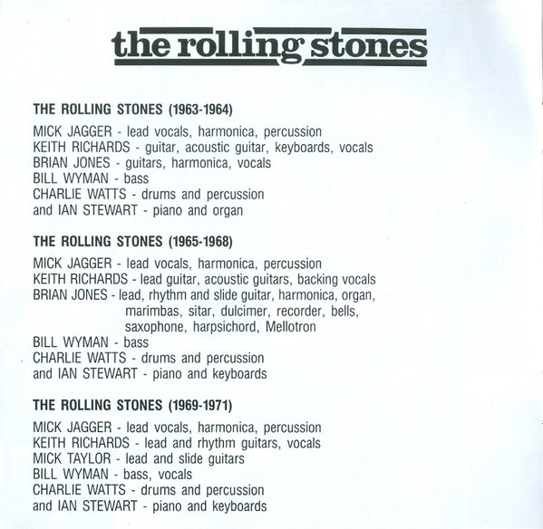 The Rolling Stones - Singles Collection* (The London Years) (3xCD, Comp, RE, RM)