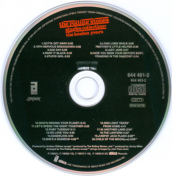 The Rolling Stones - Singles Collection* (The London Years) (3xCD, Comp, RE, RM)