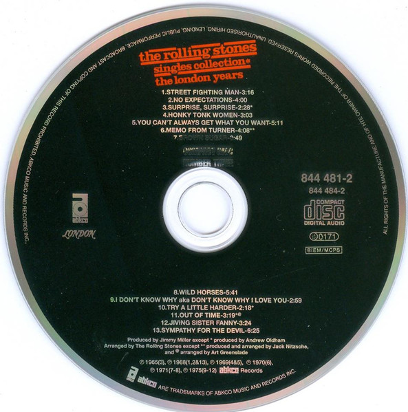 The Rolling Stones - Singles Collection* (The London Years) (3xCD, Comp, RE, RM)