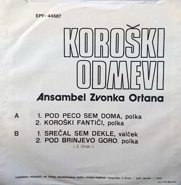Ansambel Zvonka Ortana - Koroški Odmevi (7