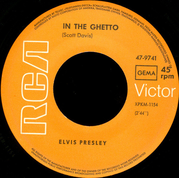 Elvis* - In The Ghetto (7