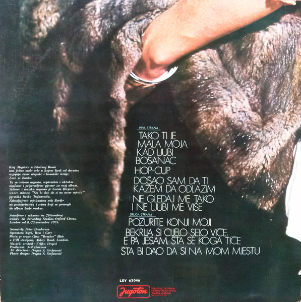Bijelo Dugme - Å ta Bi Dao Da Si Na Mom Mjestu (LP, Album, Gat)