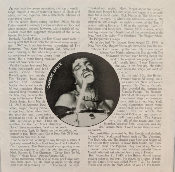 Vanilla Fudge - Psychedelic Sundae (The Best Of) (CD, Comp, RM)