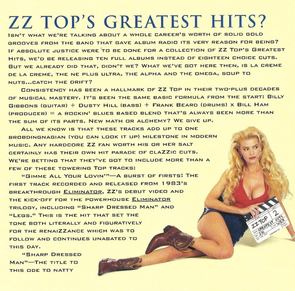 ZZ Top - Greatest Hits (CD, Comp, WME)