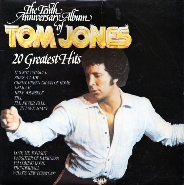 Tom Jones - 20 Greatest Hits (2xLP, Album, Comp, Gat)