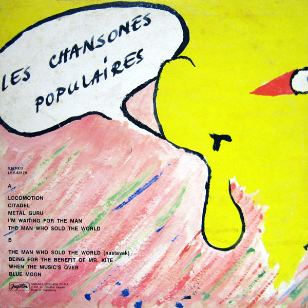 Električni Orgazam - Les Chansones Populaires (LP, Album)