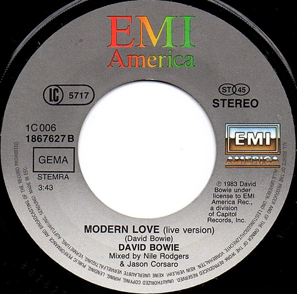 David Bowie - Modern Love (7