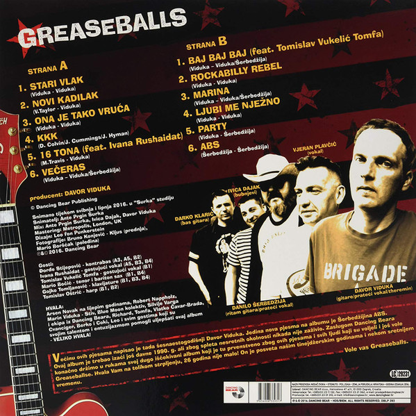 Greaseballs - Greaseballs (LP, Album)