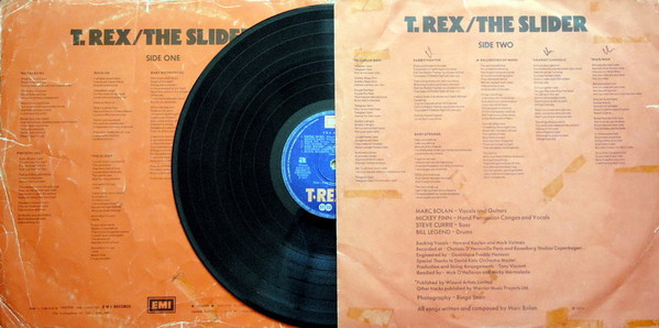 T. Rex - The Slider (LP, Album)