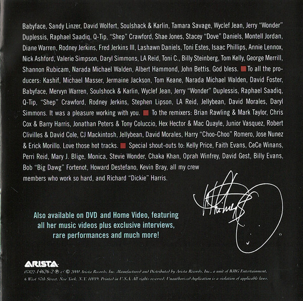 Whitney* - The Greatest Hits (2xCD, Comp)
