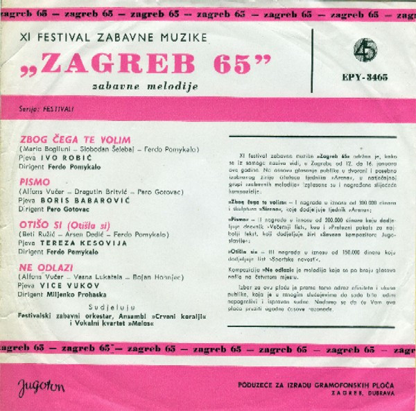 Various - XI Festival Zabavne Muzike 