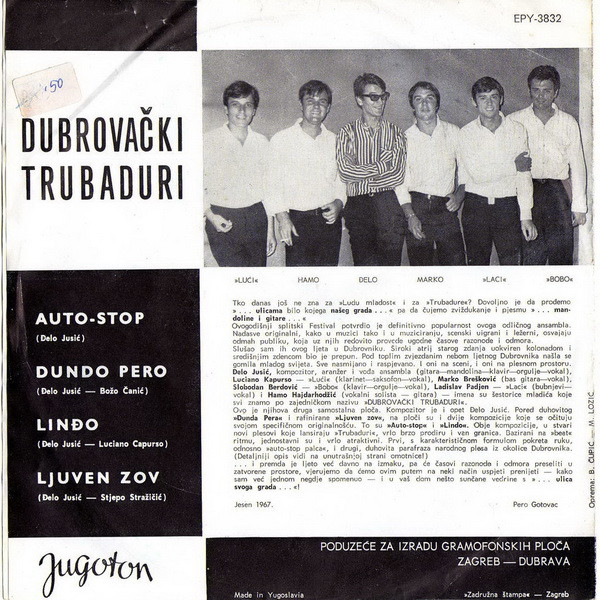 Dubrovački Trubaduri - Auto-Stop (7