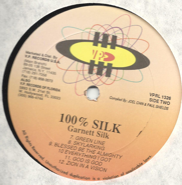 Garnett Silk - 100% Silk (LP, Comp)