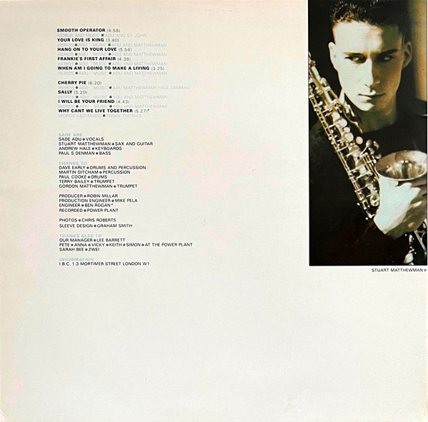 Sade - Diamond Life (LP, Album, Dar)