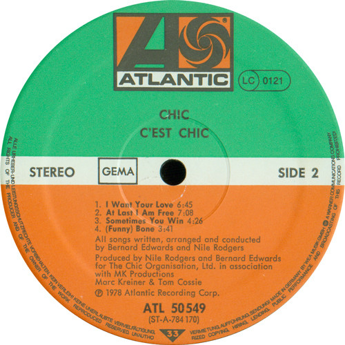 Chic - C'est Chic (LP, Album)