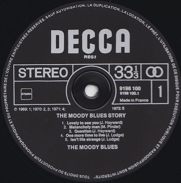 The Moody Blues - The Moody Blues Story (2xLP, Comp, Gat)