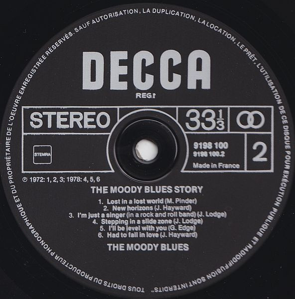 The Moody Blues - The Moody Blues Story (2xLP, Comp, Gat)
